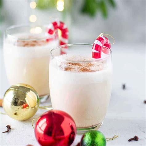 Homemade Eggnog Recipe - with or without alcohol! - Rachel Cooks®