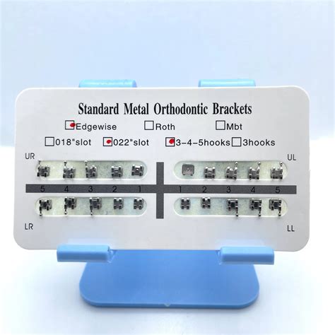 Standard Dental Metal Brackets Orthodontic – wannadental