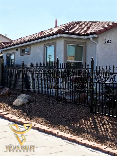 Wrought Iron Fence in Las Vegas | Vegas Valley Ironworks