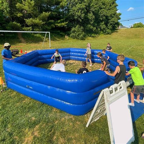 Heavy Duty Gaga Ball Pit Inflatable Gagaball Court with Electric Blower ...
