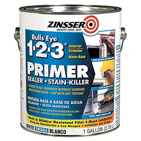 Rust-Oleum - Zinsser - Bulls Eye 1-2-3® Water-Base Primer- Buy Online ...
