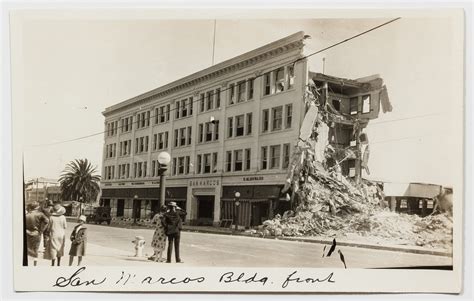 Loose Photographs : 1925 Santa Barbara Earthquake