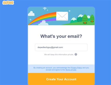 Scratch CreateAccount 的图像结果