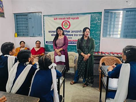 School Girls Inform About Protection of Children from Sexual Offences ...
