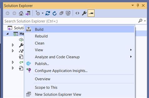 Build in Release Mode Visual Studio 的图像结果
