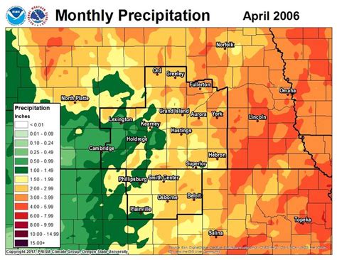 2006 Monthly Precipitation Maps