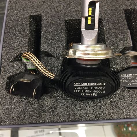 Image result for H4 Headlamp Bulb LED Conversion