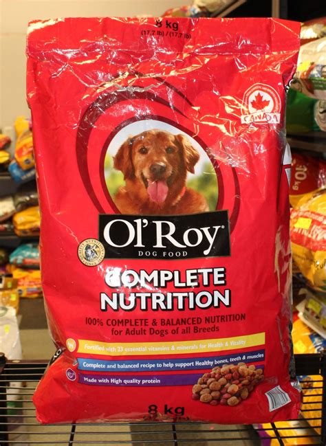 OL' ROY COMPLETE NUTRITION DOG FOOD 8KG