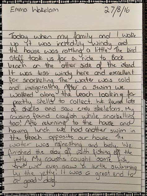 Travel journal entry example - alertbool