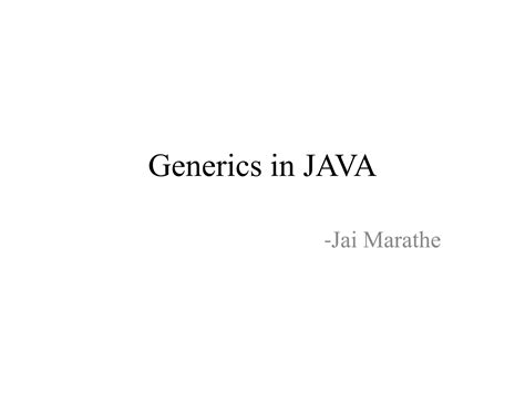 Generics in Java Javatpoint 的图像结果