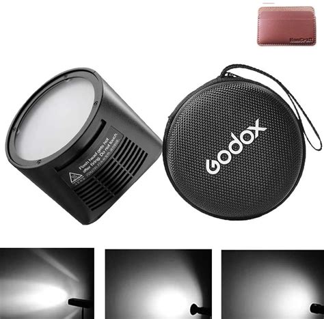 Godox H200R Ring Flash Head for AD200, 200W with Modeling Lamp Spiral ...