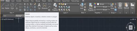 Image result for Autocad Stretch Tutorial