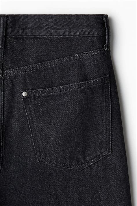 Relaxed Fit Jeans - Black - Men | H&M IN