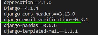 Image result for Django Email Verification Python