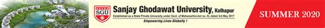 Welcome | Sanjay Ghodawat University