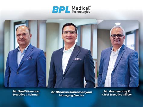 BPL Medical Technologies announces leadership changes