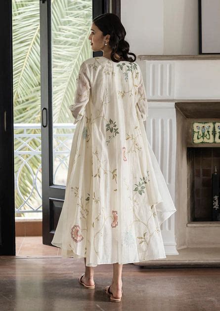 VAAYU ~ WHITE JACKET DRESS – Story Of India