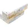 Satori Desert Ledgestone 6-in x 18-in Natural Stone Quartz Stone Look ...