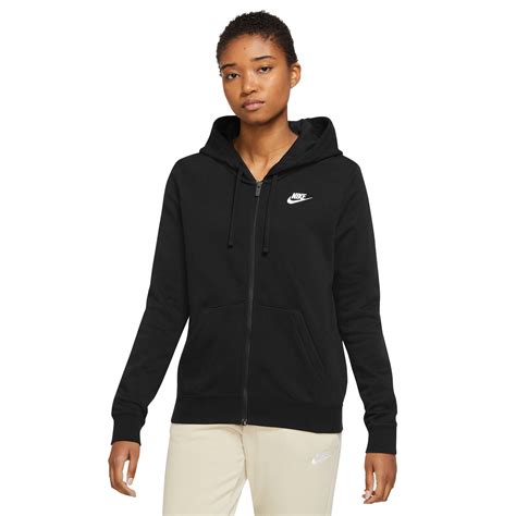 Black nike zip up sweater online