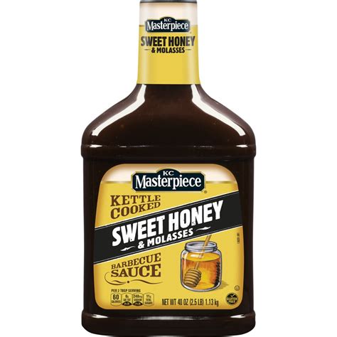 KC Masterpiece BBQ Sauce Sweet Honey and Molasses 510 g, 5,49