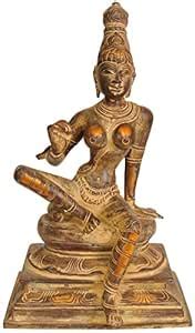 Buy Exotic India Goddess Uma - Brass Statue Online at Low Prices in ...