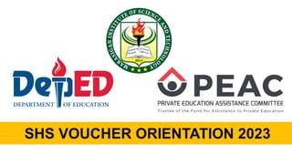 Image result for SHS Voucher Program