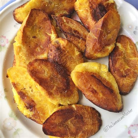 Fried Green Plantain_TJM - The Jamaican Mother