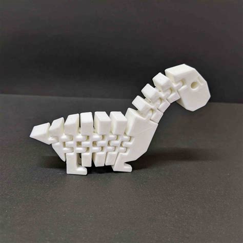 STL file FLEXI DINOSAUR - BRACHIOSAURUS・3D printer design to download・Cults