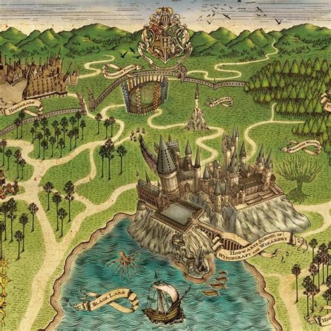 Mapa De Hogwarts