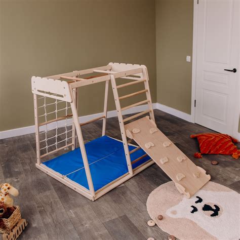 Indoor Jungle Gym for Kids - WoodandHearts