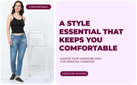 Buy Bodyband Camisole for Women with Adjustable Strap Inner Slips for ...