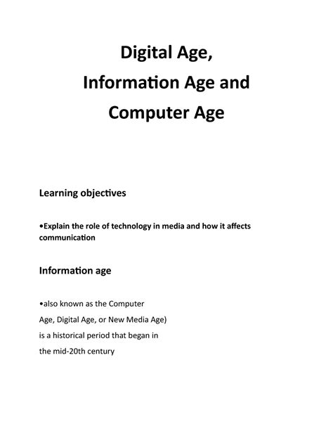 Image result for Computer Application Include Information Age