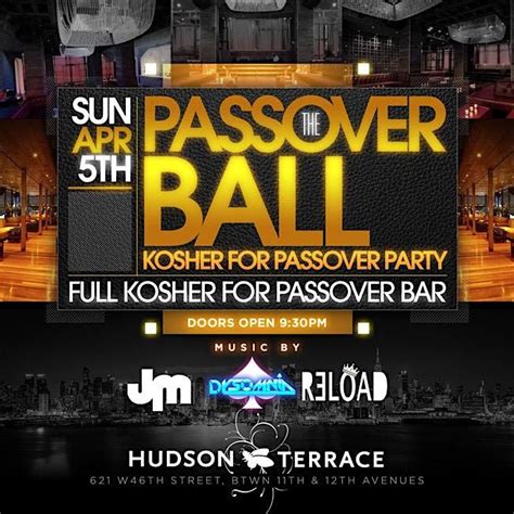 The Official Passover Ball NYC, The Dean NYC, New York, 27 April to 28 ...