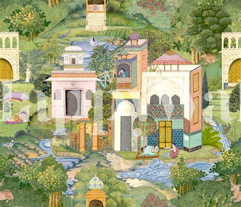 Regal Riverside Retreat Wallpaper