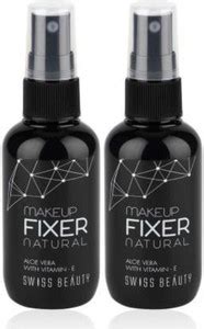 SWISS BEAUTY Long Lasting Natural Makeup Fixer Spray Primer - 50 ml ...