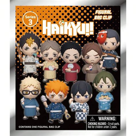 Crunchyroll 1Pc Haikyuu!! Officially Licensed 3D Anime Character Series ...