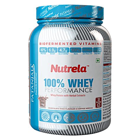 Buy Patanjali Nutrela Protein Powder - 100% Whey Performance,For ...