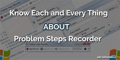 Problem Step Recorder Tool Windows 1.0 的图像结果