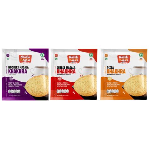 Kids Combo Khakhra – Noodles Masala, Cheese Masala, Pizza Khakhra ...