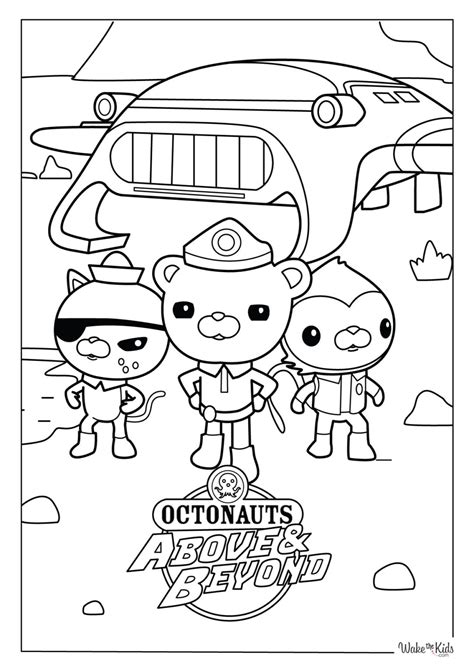 Image result for Octonauts Colossal Squid Coloring Pages
