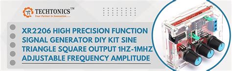Techtonics XR2206 High Precision Function Signal Generator DIY Kit Sine ...