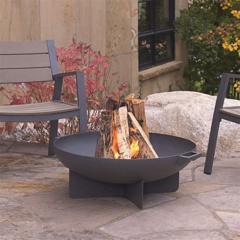 Anson Wood Burning Fire Pit - Real Flame®