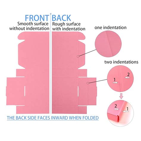RUIFYRAY Pink Shipping Boxes For Small Business, 6*6*2 India | Ubuy