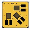 45º/90º STRAIN GAGES, 3-ELEMENT