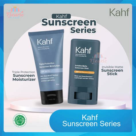 Promo KAHF Sunscreen Moisturizer SPF30 PA+++ / Sunscreen Stick SPF50 PA ...