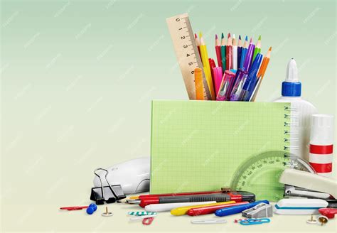 School Stationery Background 的图像结果