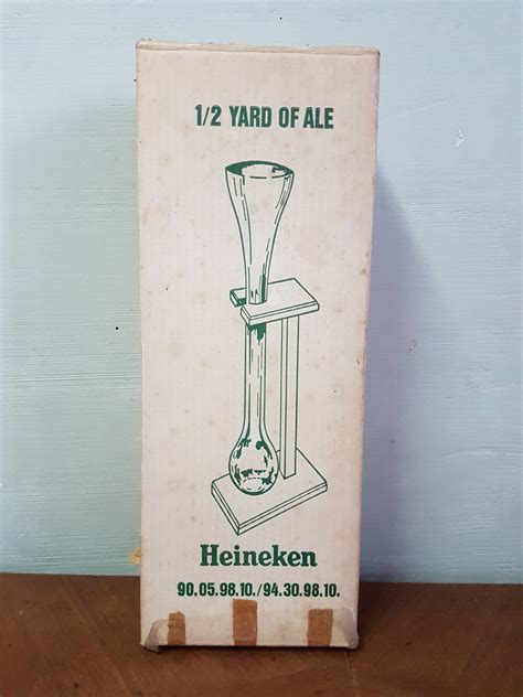 Heineken 1/2 Yard Of Ale 17th Century Coach-Driver's Glass, Hobbies ...