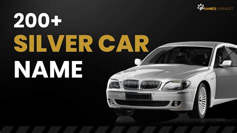 Cool Silver Car Names [460+ Unique Naming Ideas]
