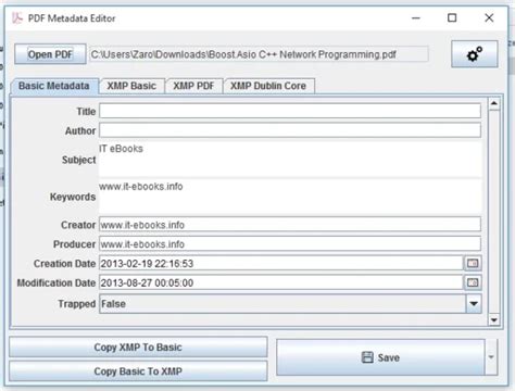 Image result for Edit PDF Metadata