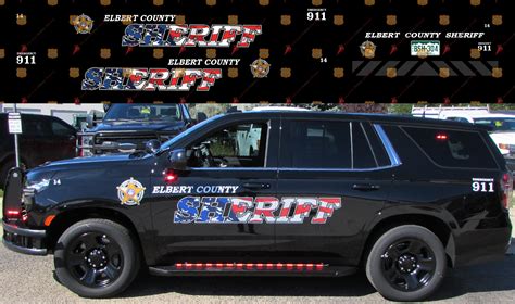 Elbert County, CO Sheriff's Office — Cardinal Police Diecast